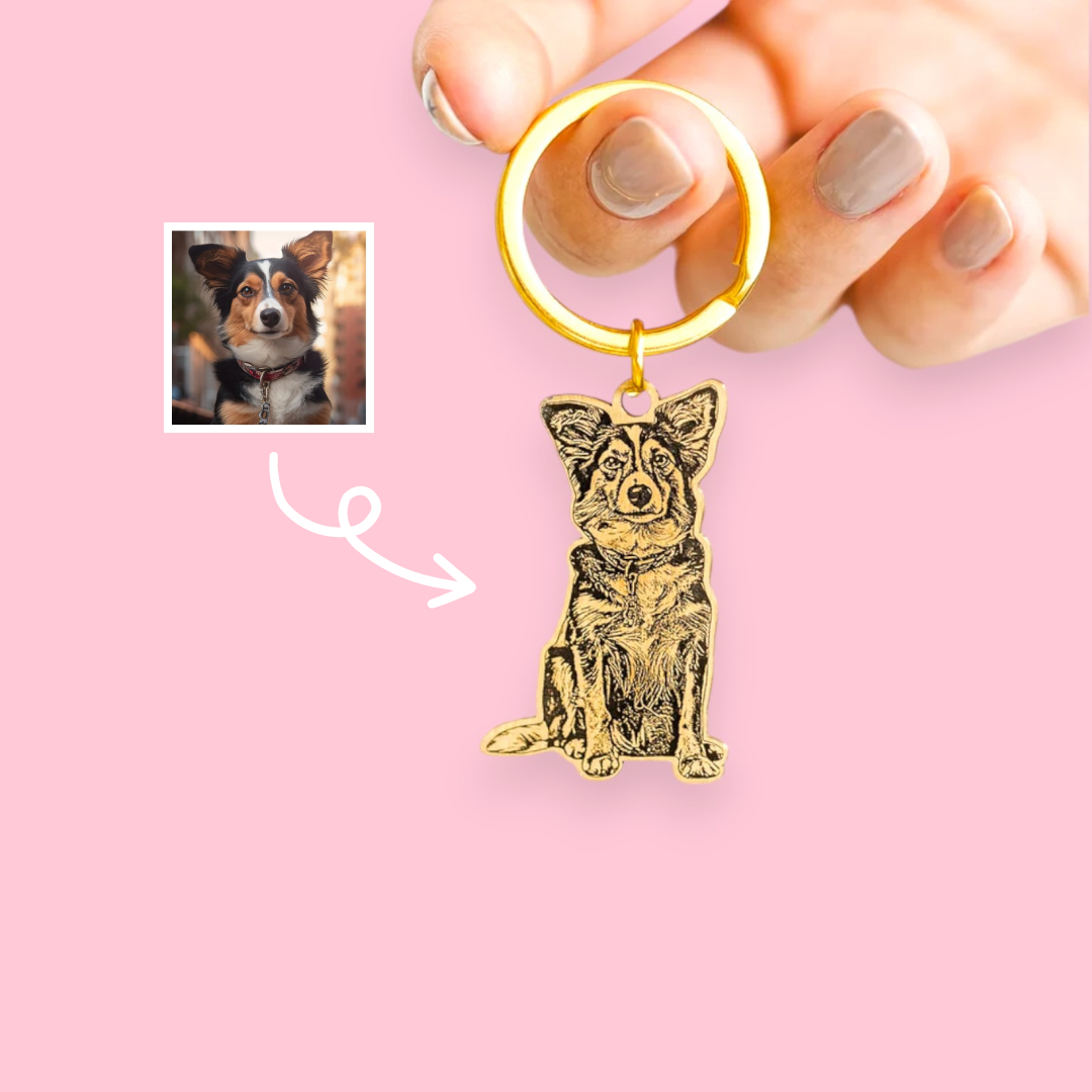 Miniscrapbook® Pawtrait Keychain