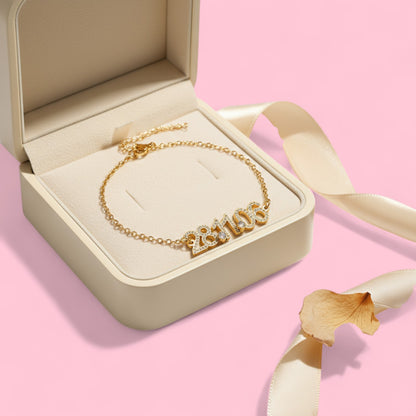 Miniscrapbook Forever Date Bracelet