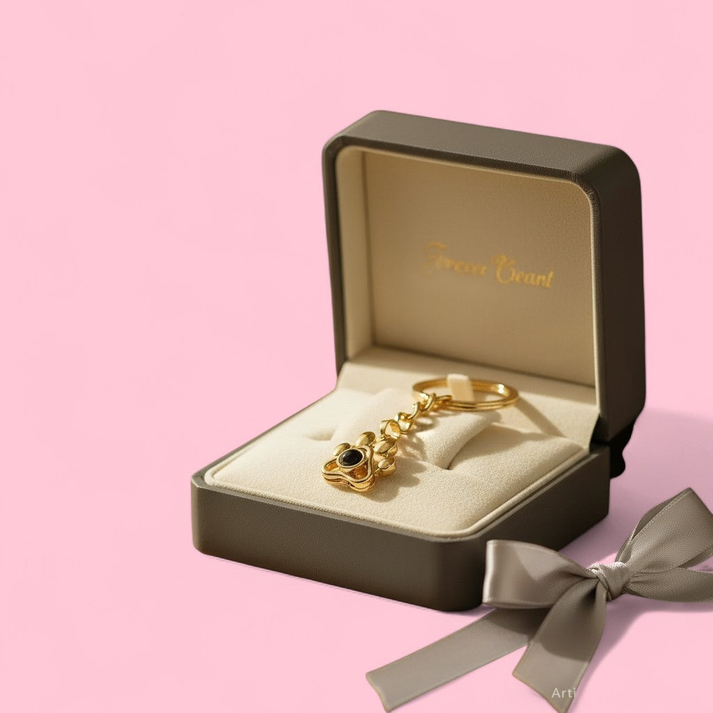 Miniscrapbook® Paw Keychain