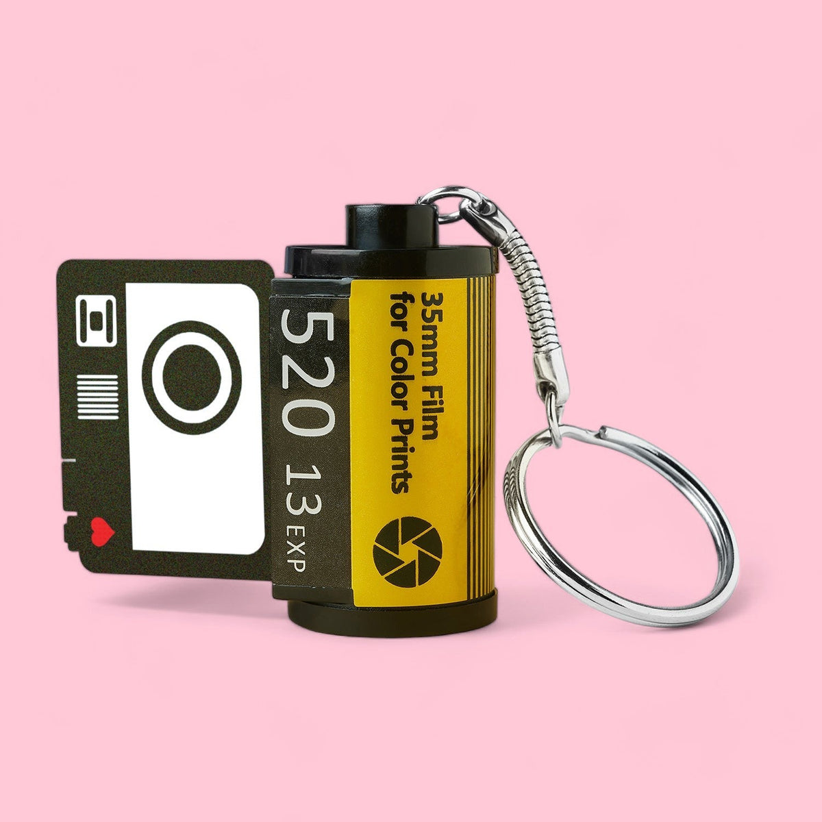 Mini Film Keychain Miniscrapbook® Film Roll Keychain