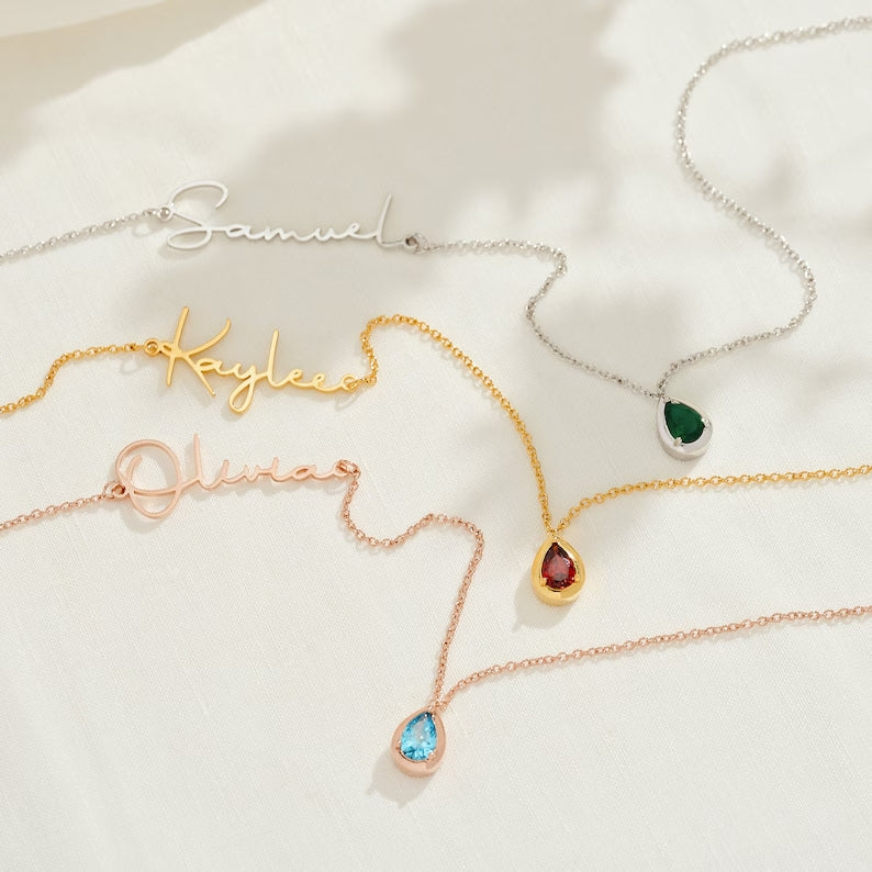 Miniscrapbook® Birthstone Necklace