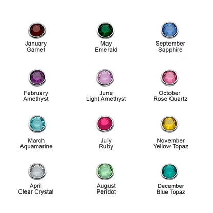 Miniscrapbook® Birthstone Necklace