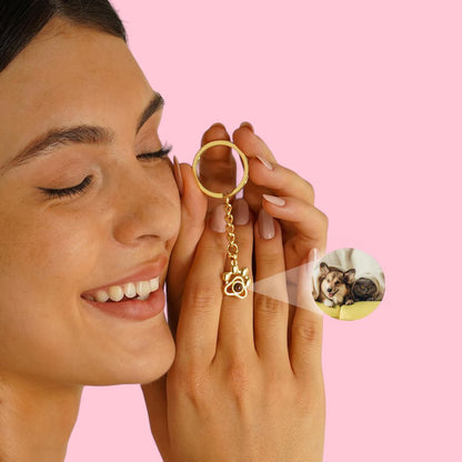 Miniscrapbook® Paw Keychain