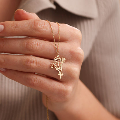 Miniscrapbook® "Birthquet" Necklace