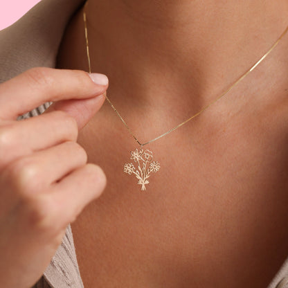 Miniscrapbook® "Birthquet" Necklace